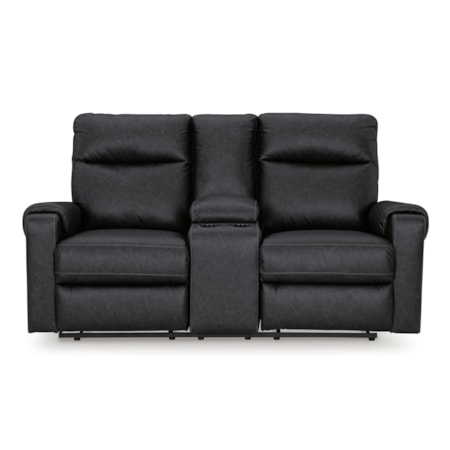 Dbl Rec Pwr Loveseat W/Console