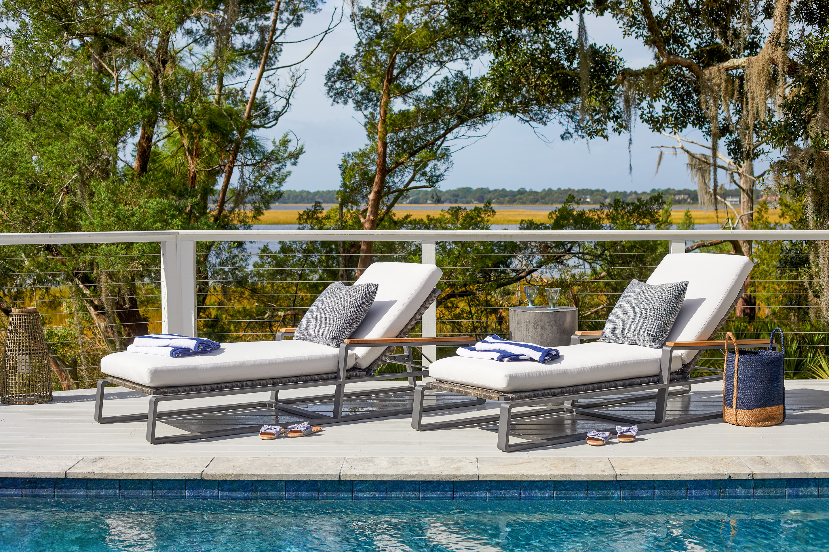 Universal Special Order San Clemente Chaise Lounge