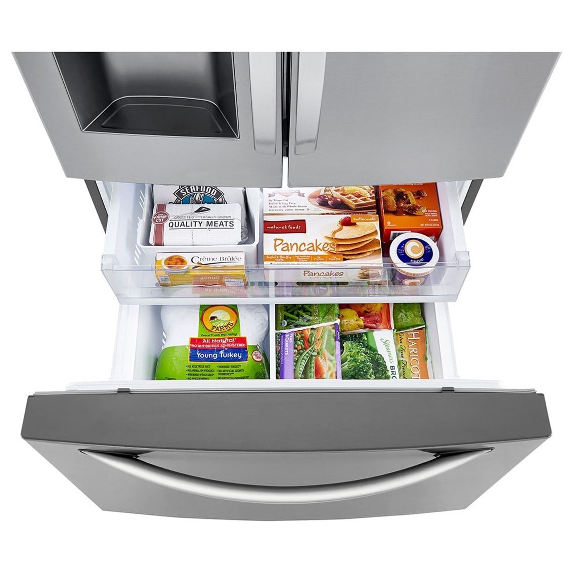 LG Appliances Refrigerators French Door Freestanding Refrigerator