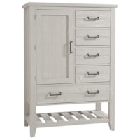 Rustic Door Chest with Soft-Close Drawers