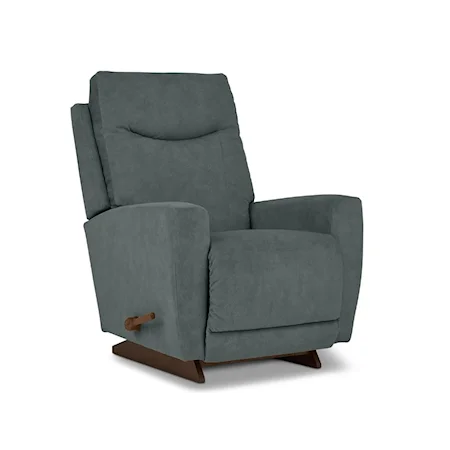 Upholstered Manual Rocking Recliner