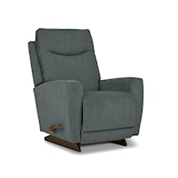 Casual Upholstered Manual Wall Recliner