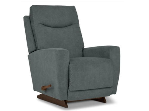 Casual Upholstered Manual Wall Recliner