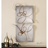 Uttermost Alternative Wall Decor Harmony Metal Wall Art, S/2