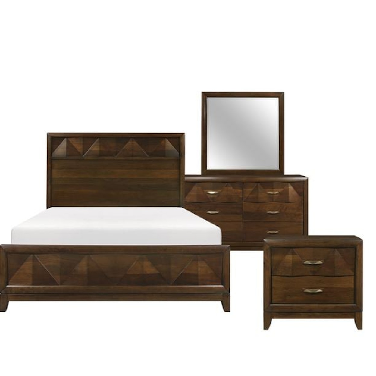 Homelegance Furniture Aziel 4- Piece Queen Bedroom Set