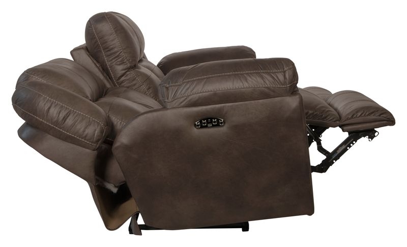 Catnapper Ferrington Power Headrest Lay Flat Reclining Sofa