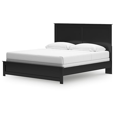 King Panel Bed