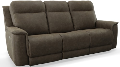 Casual Manual Reclining Sofa