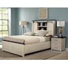 Jofran Madison County Queen Barn Door Bed