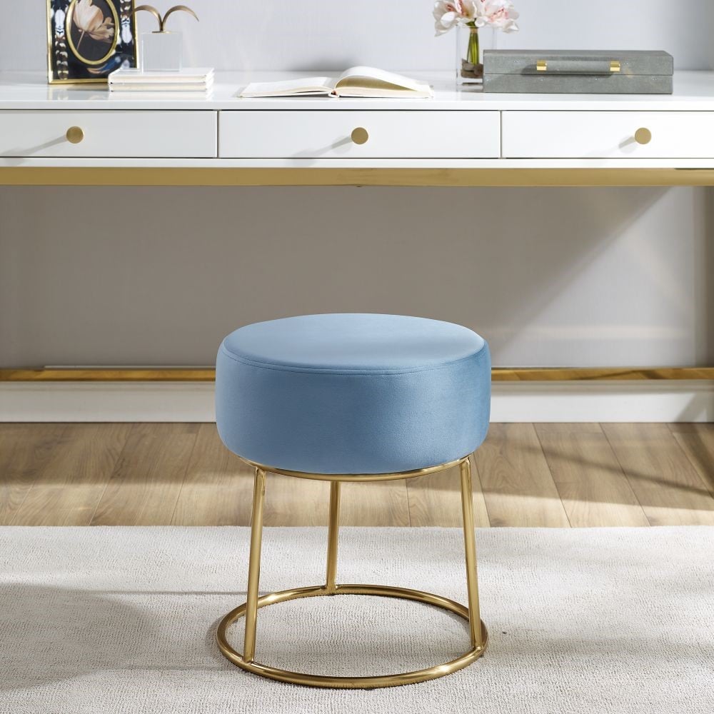 Bardot Ottoman - Blue