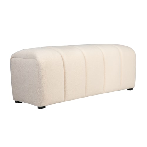 Contemporary Upholstered Accent Bench