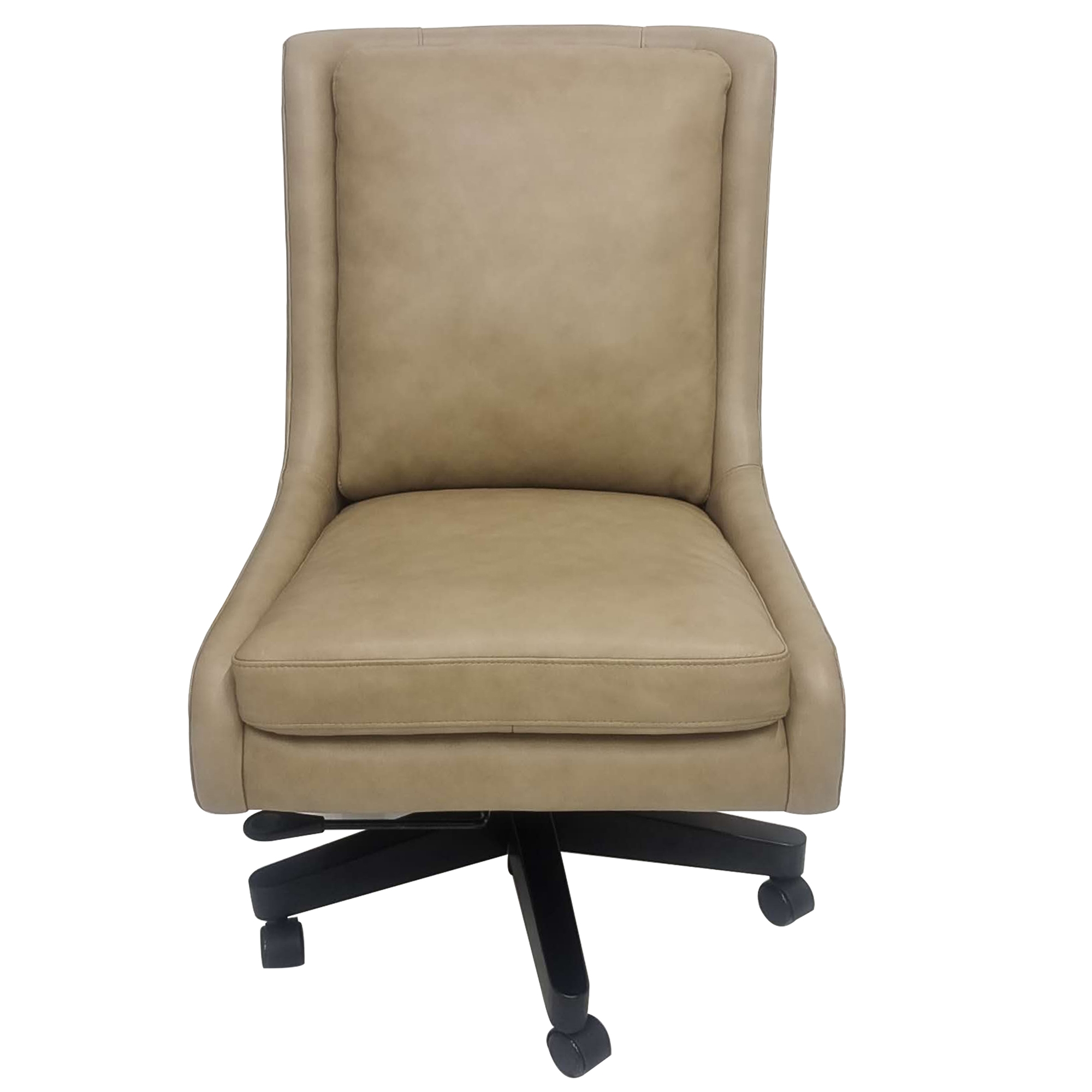 Leather Swivel Desk Chair