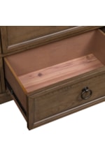 Liberty Furniture Americana Farmhouse Transitional 12-Drawer Chesser with Dovetail Construction