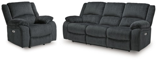 Power Reclining Sofa And Power Recliner