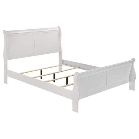 47-inch Queen Sleigh Panel Bed