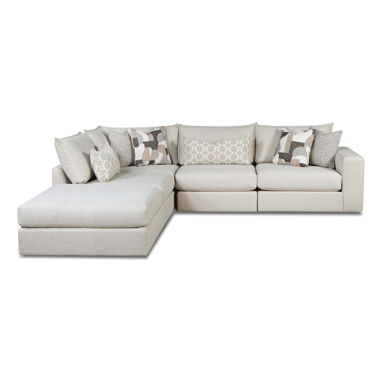 Fusion Furniture 7000 GOLD RUSH ANTIQUE Sectional