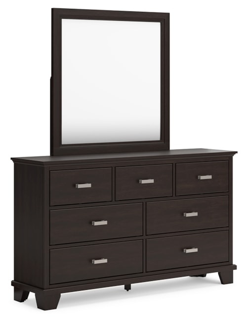 Dresser And Mirror