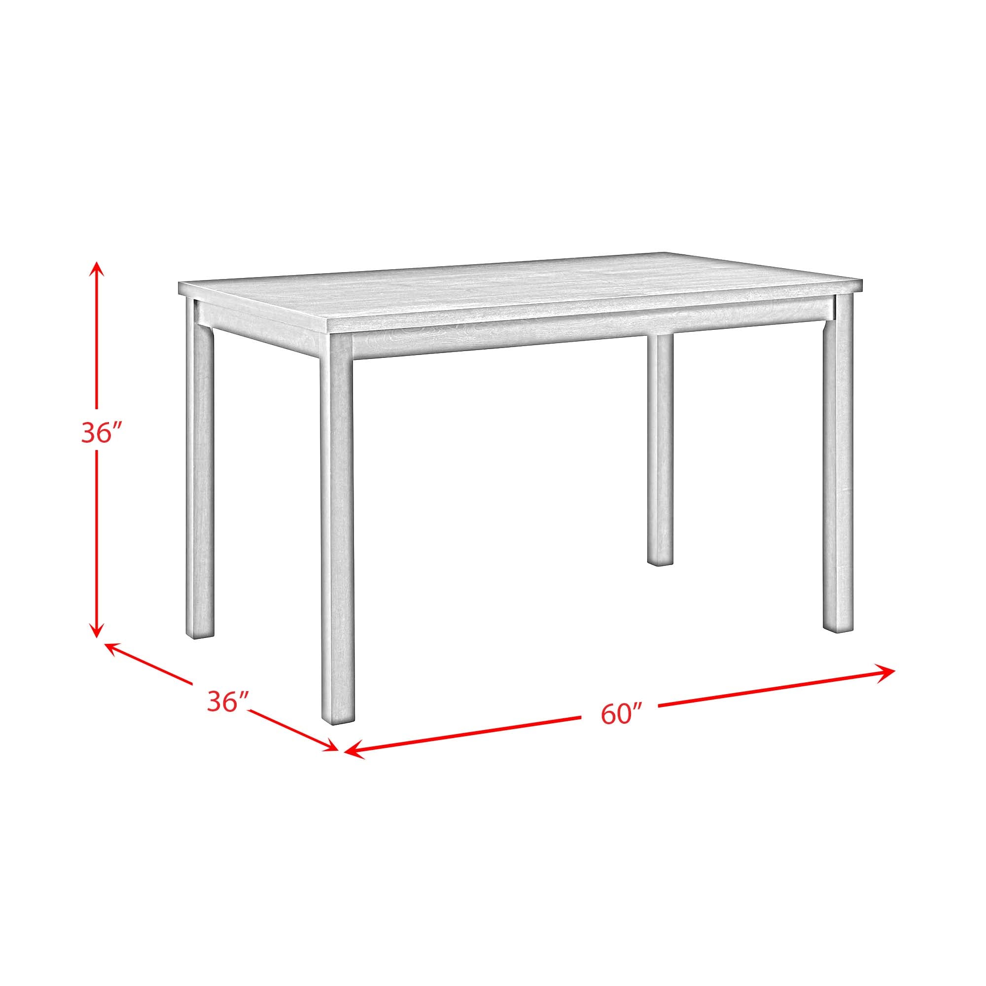7-Piece Counter Height Dining Set 
