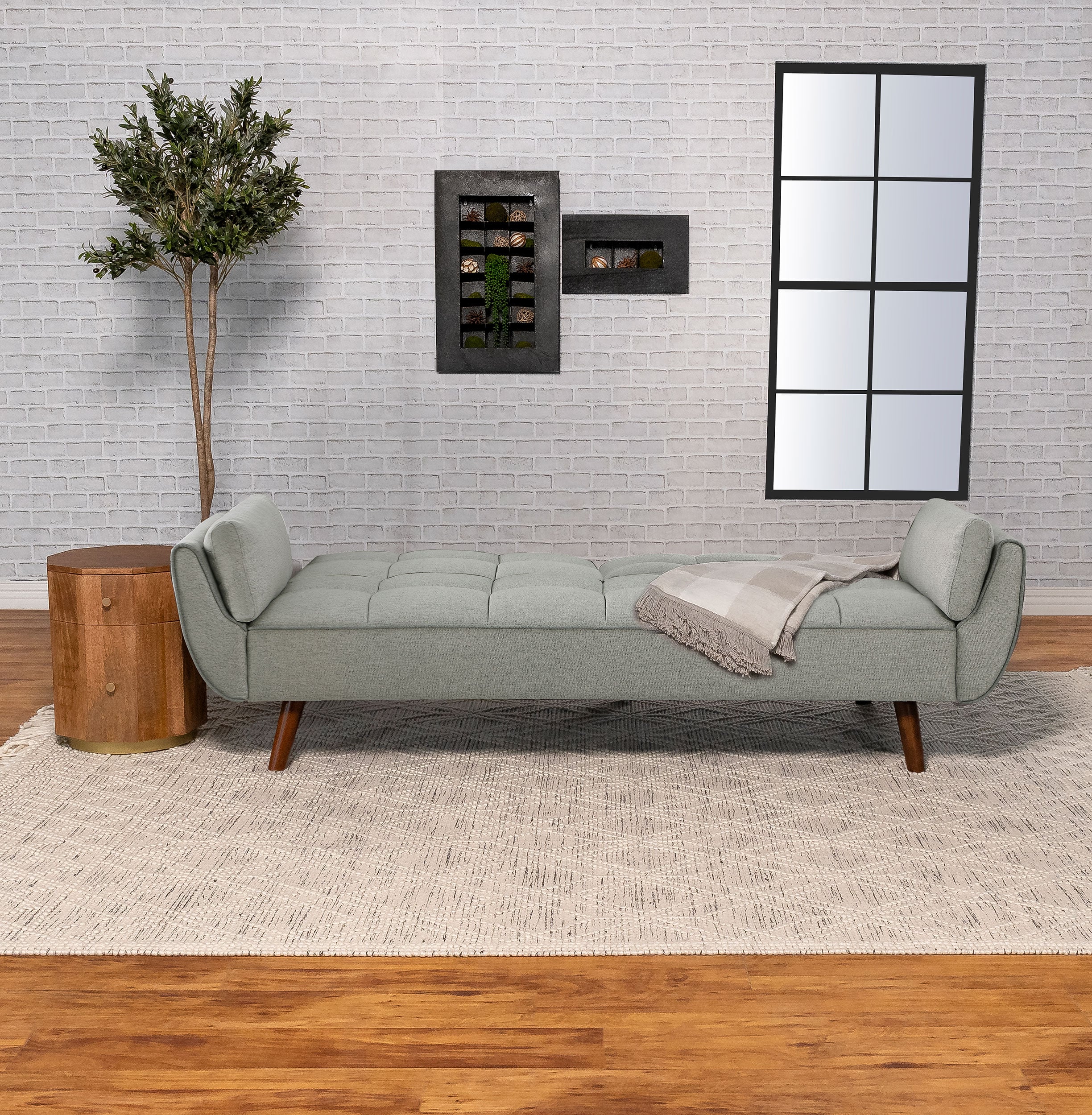 Caufield Tufted Convertible Sofa Bed