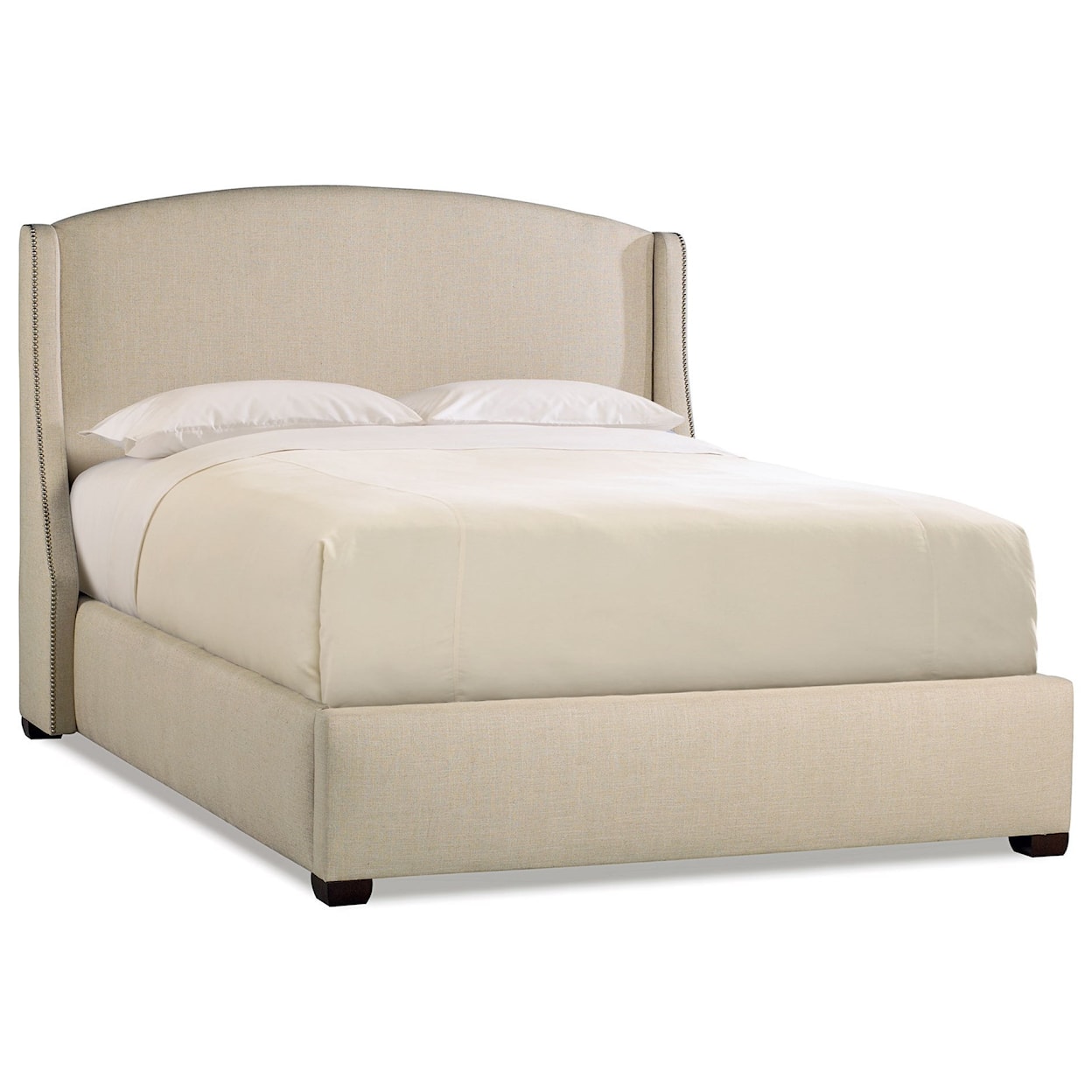 Bernhardt Bernhardt Interiors King Cooper Wing Bed 64"H