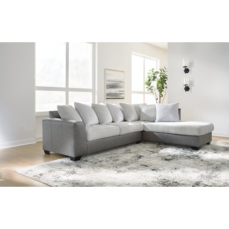 2-Piece Sectional With Chaise