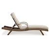 Ashley Furniture Signature Design Beachcroft Chaise Lounge with Cushion