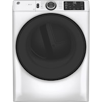 GE® 7.8 cu. ft. Capacity Dryer with Built-In Wifi White