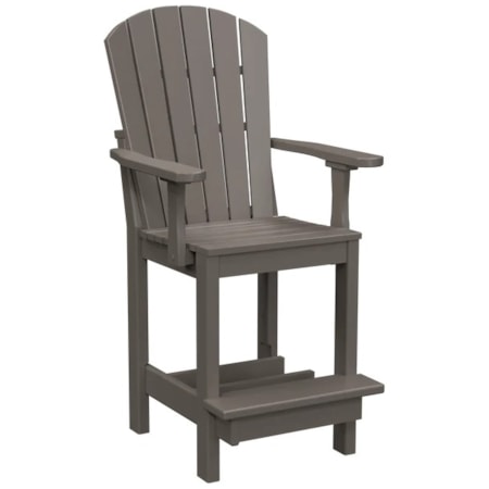 Adirondack Captain's Counter Chair