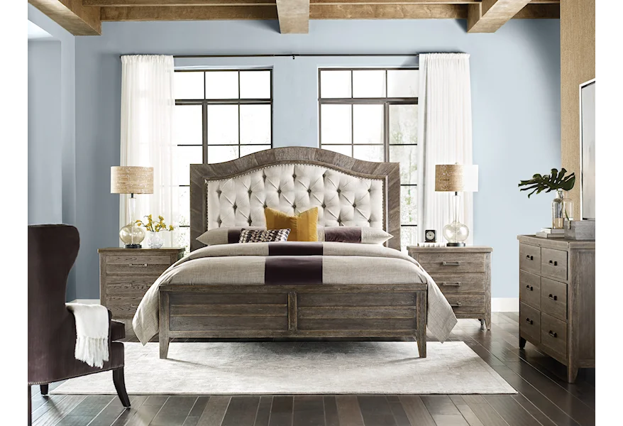 Emporium King Bedroom Group by American Drew at Esprit Decor Home Furnishings