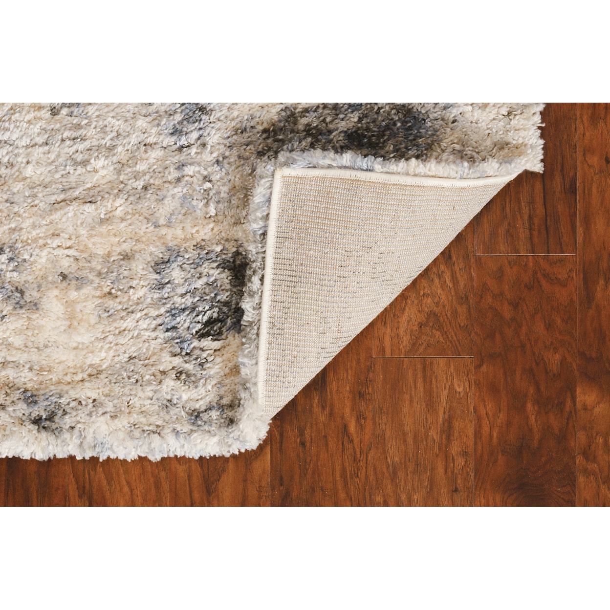 Kas Merino 8'10" x 13'" Ivory/Blue Palette Rug