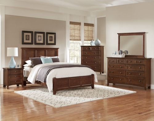 Transitional California King Bedroom Group