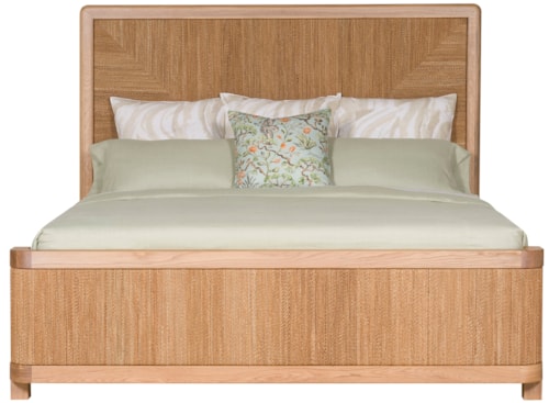 Modern California King Woven Bed