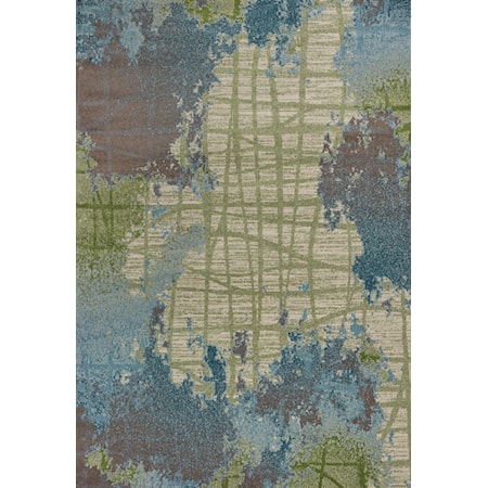 7'7" X 5'3" Area Rug