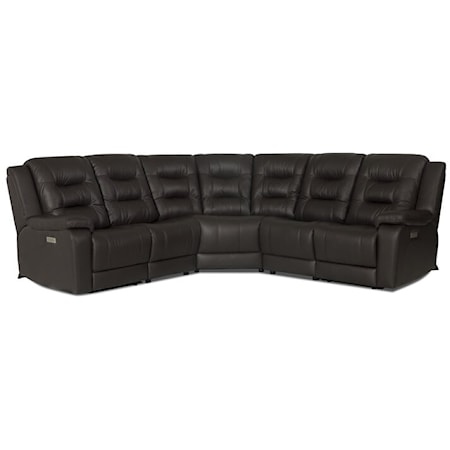 Leighton 5-Piece Power Reclining Sectional