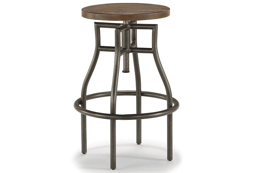 Carpenter Stool by Flexsteel Wynwood Collection at Westrich Furniture & Appliances