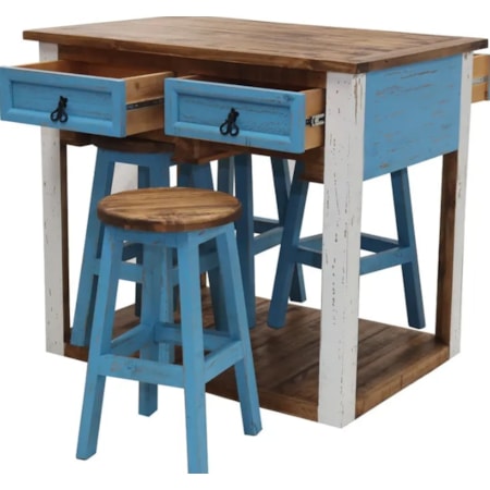 5-Piece Kitchen Island Set