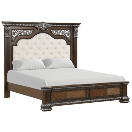 King Panel Bed