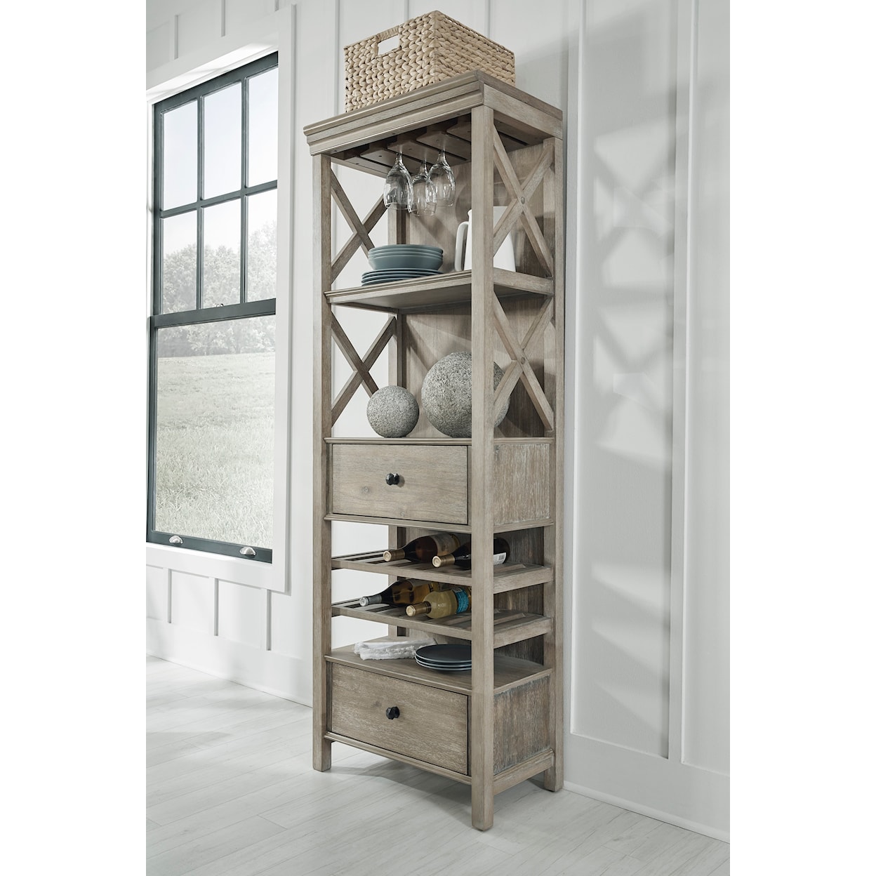 Signature Design by Ashley Moreshire Display Cabinet