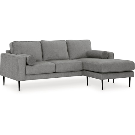 Signature Design by Ashley Baskove 11102S3 Sofa with and ApplianceMart - Tufting and Sectional Match 2-Piece Chaise Sectional | Leather Groups Furniture 