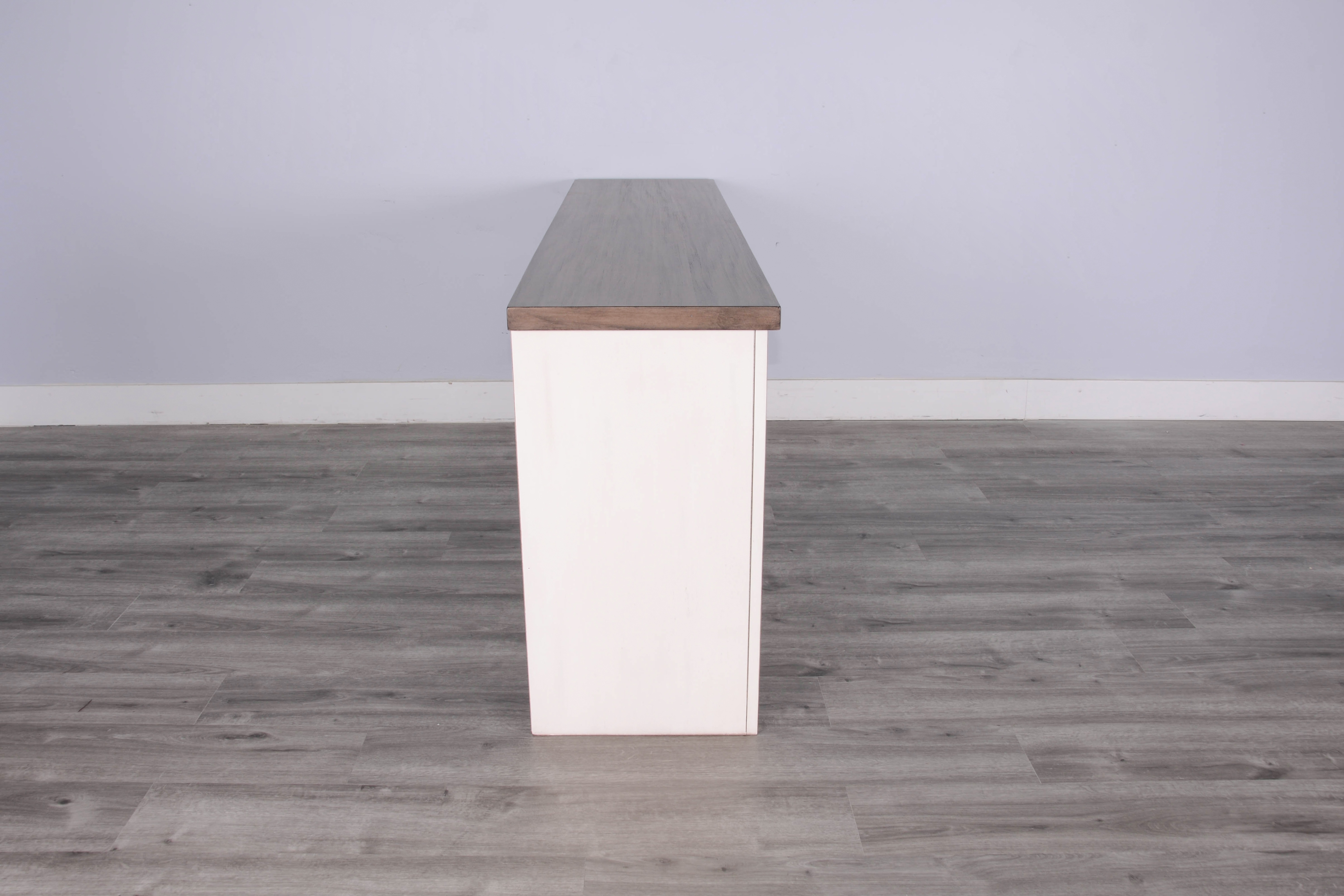 76" Media Console with Electric Fireplace