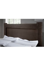 Vaughan Bassett Dovetail Bedroom Rustic Dresser & Mirror Set