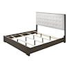 CM SHARPE Twin Upholstered Bed