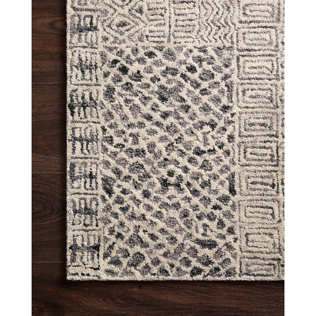 Loloi Rugs Peregrine 2'6" x 7'6" Charcoal Rug