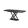 Global Furniture 93021 Extended Black Dining Table
