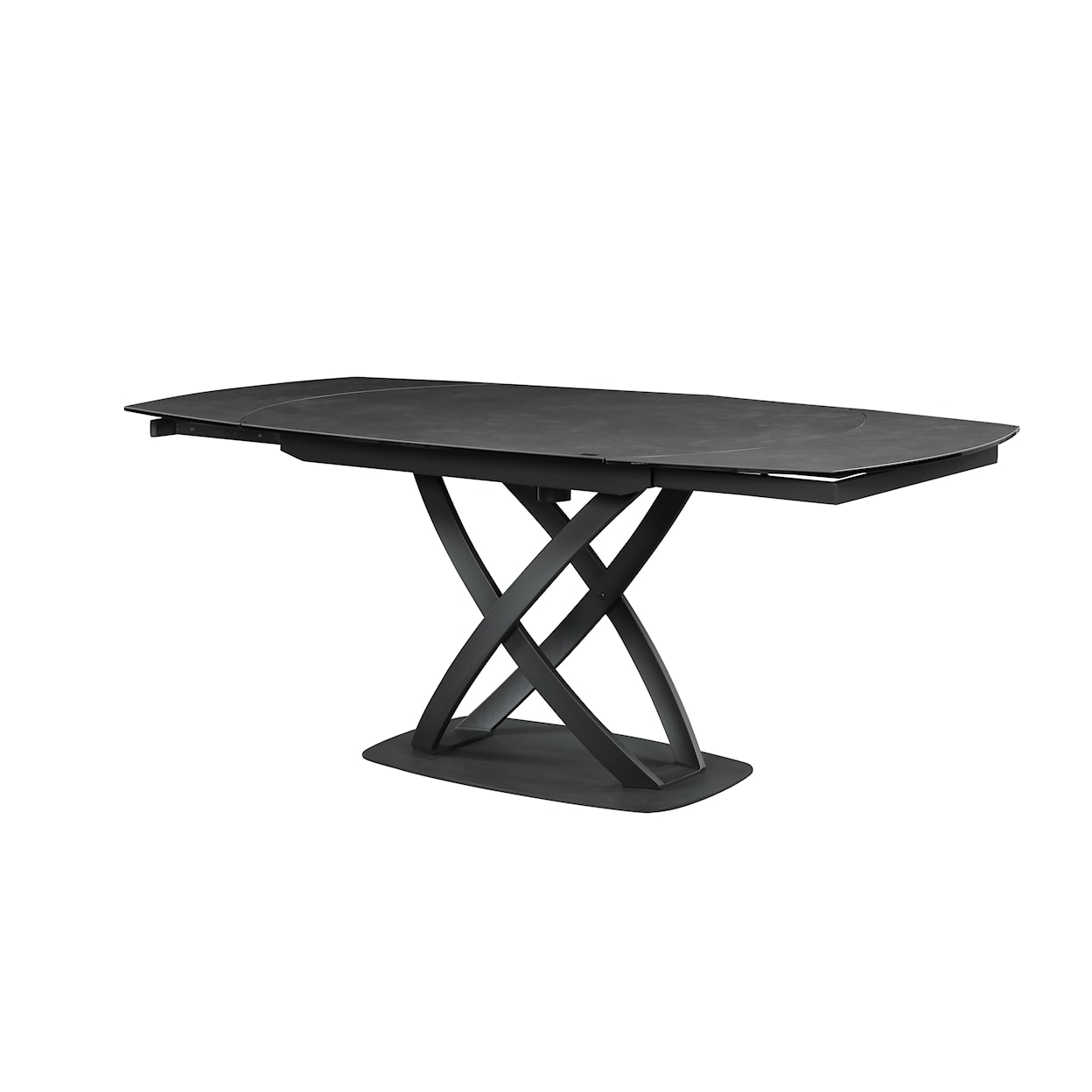 Global Furniture 93021 Extended Black Dining Table