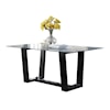 Winners Only Encore Glass Top Dining table
