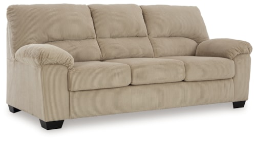 Sofa in Corduroy Fabric