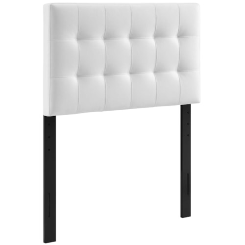 Twin Upholstered Vinyl Headboard
