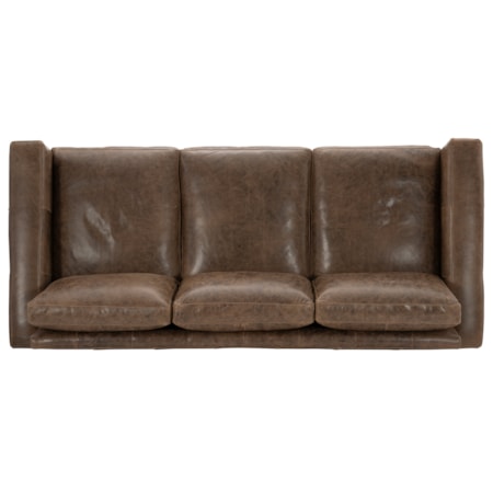 Dawkins Leather Sofa