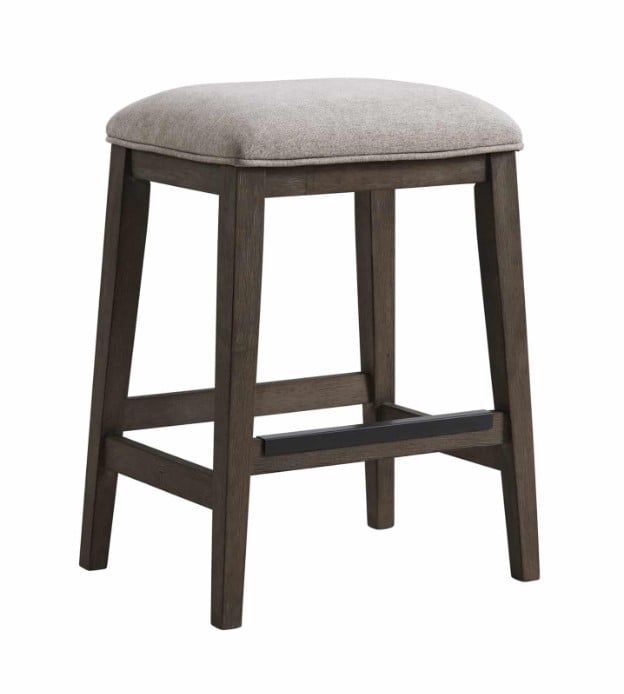Upholstered Counter-Height Stool